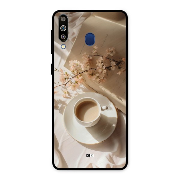 Early Morning Tea Metal Back Case for Galaxy M30