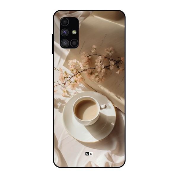 Early Morning Tea Metal Back Case for Galaxy M51