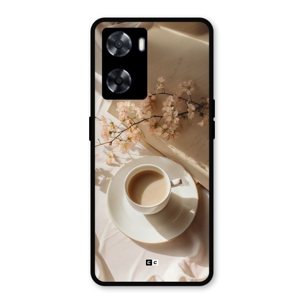 Early Morning Tea Metal Back Case for Oppo A77