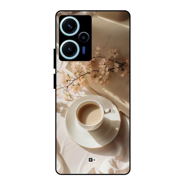 Early Morning Tea Metal Back Case for Poco F5