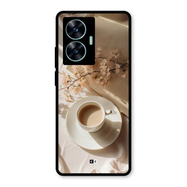 Early Morning Tea Metal Back Case for Realme C55