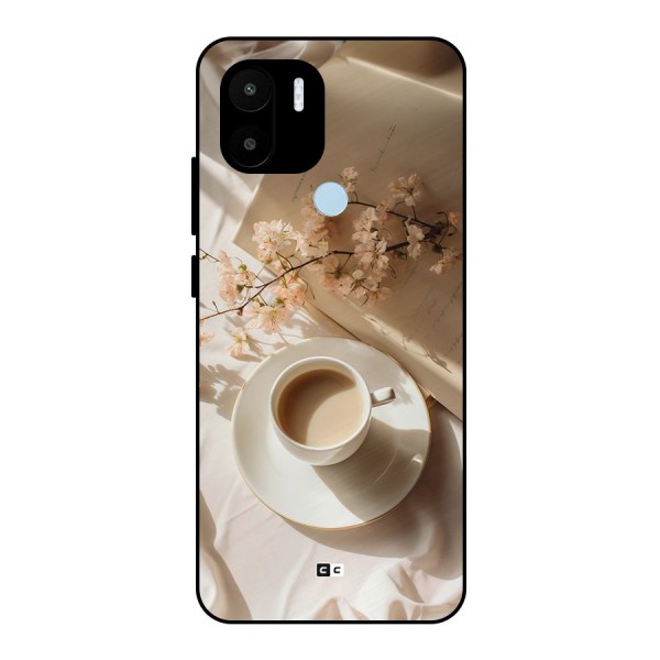 Early Morning Tea Metal Back Case for Redmi A1 Plus