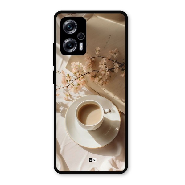 Early Morning Tea Metal Back Case for Redmi K50i