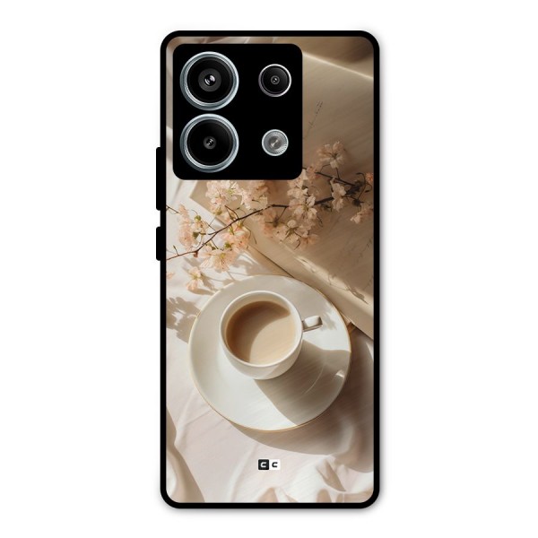 Early Morning Tea Metal Back Case for Redmi Note 13 Pro 5G