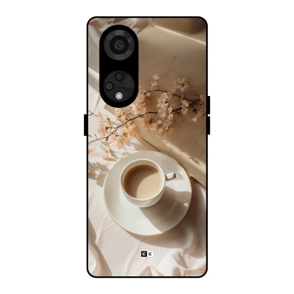 Early Morning Tea Metal Back Case for Reno8 T 5G