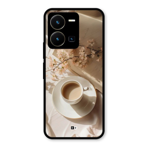 Early Morning Tea Metal Back Case for Vivo Y35