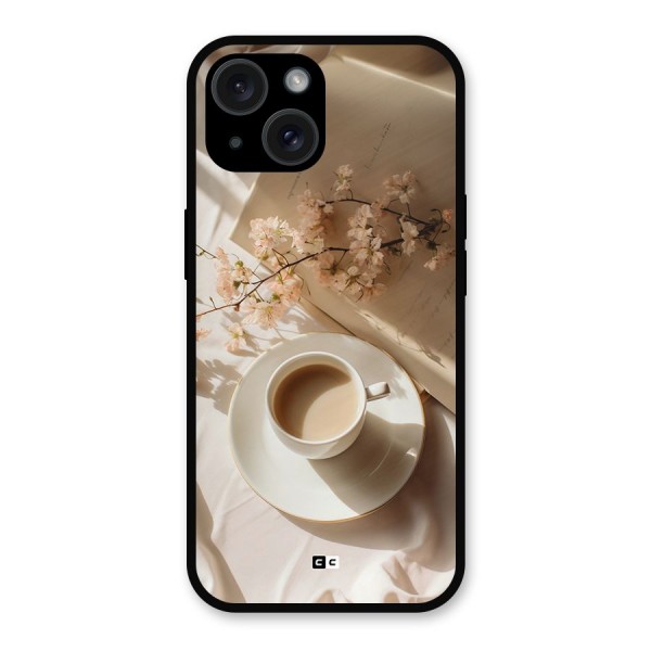 Early Morning Tea Metal Back Case for iPhone 15