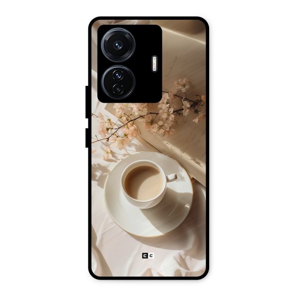 Early Morning Tea Metal Back Case for iQOO Z6