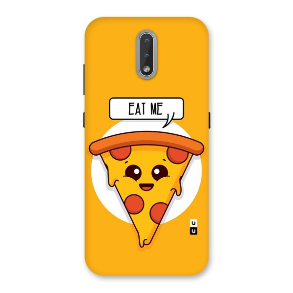 Eat Me Cute Pizza Slice Back Case for Nokia 2.3