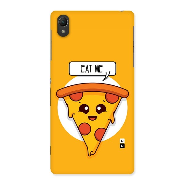 Eat Me Cute Pizza Slice Back Case for Sony Xperia Z2