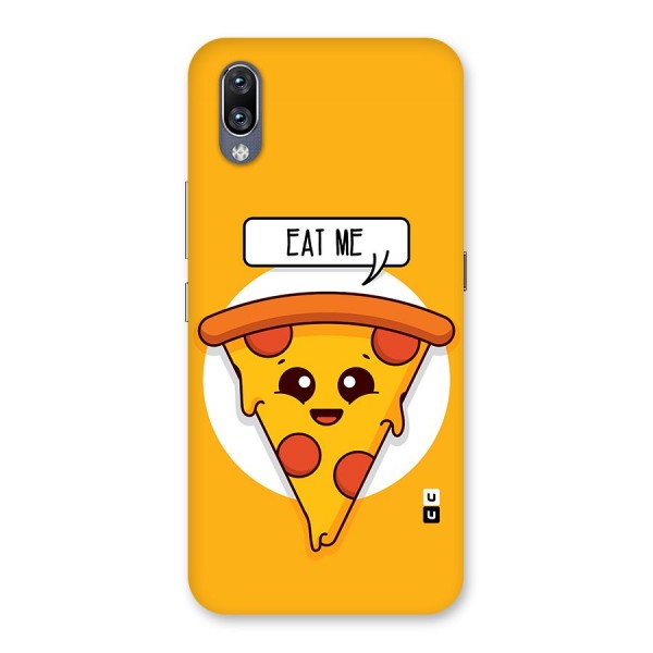 Eat Me Cute Pizza Slice Back Case for Vivo NEX