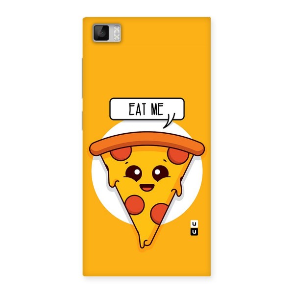 Eat Me Cute Pizza Slice Back Case for Xiaomi Mi3