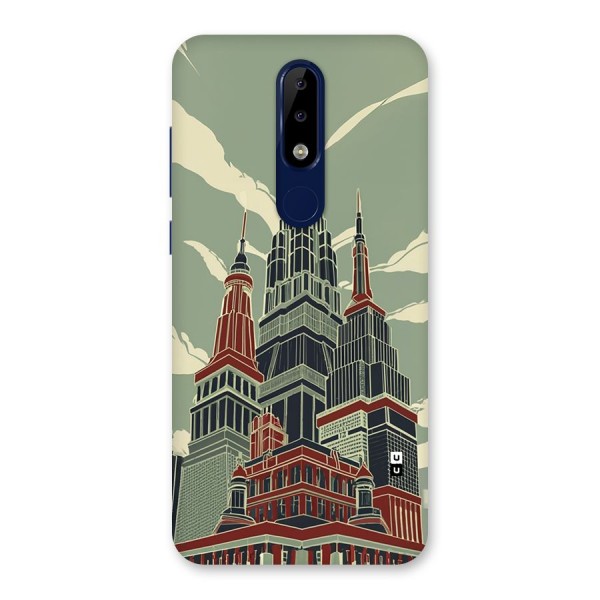 Edo Arc Back Case for Nokia 5.1 Plus