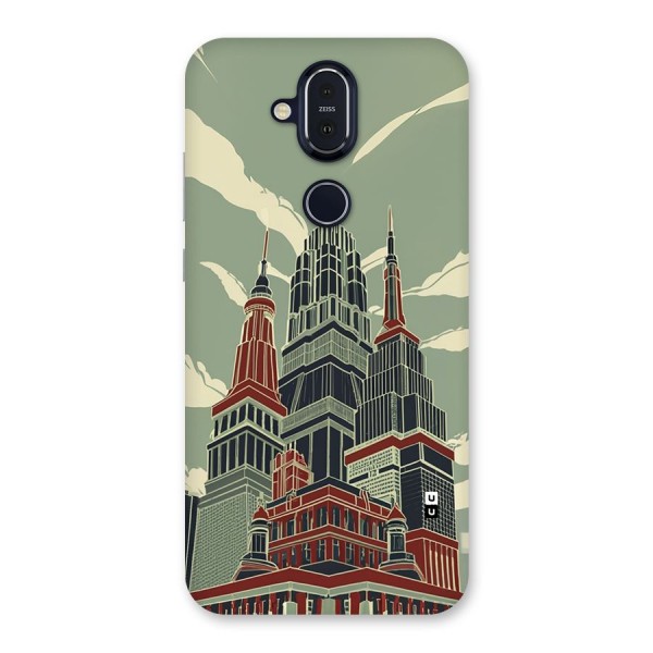 Edo Arc Back Case for Nokia 8.1