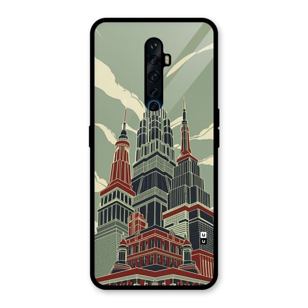 Edo Arc Glass Back Case for Oppo Reno2 Z