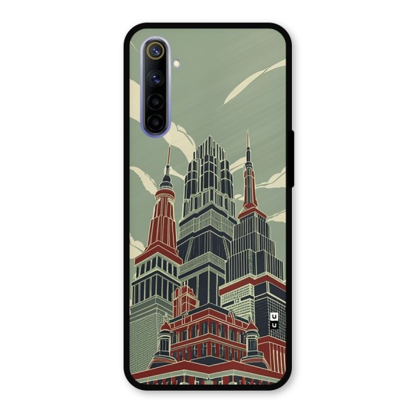 Edo Arc Metal Back Case for Realme 6