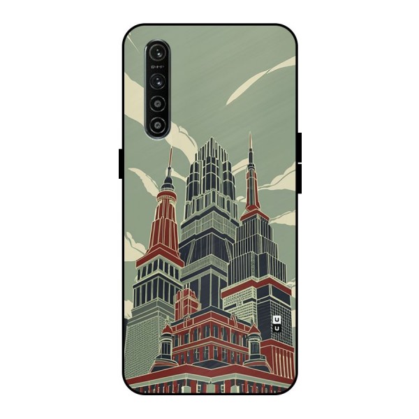 Edo Arc Metal Back Case for Realme XT