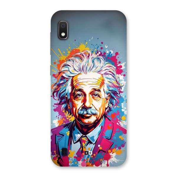 Einstein illustration Back Case for Galaxy A10