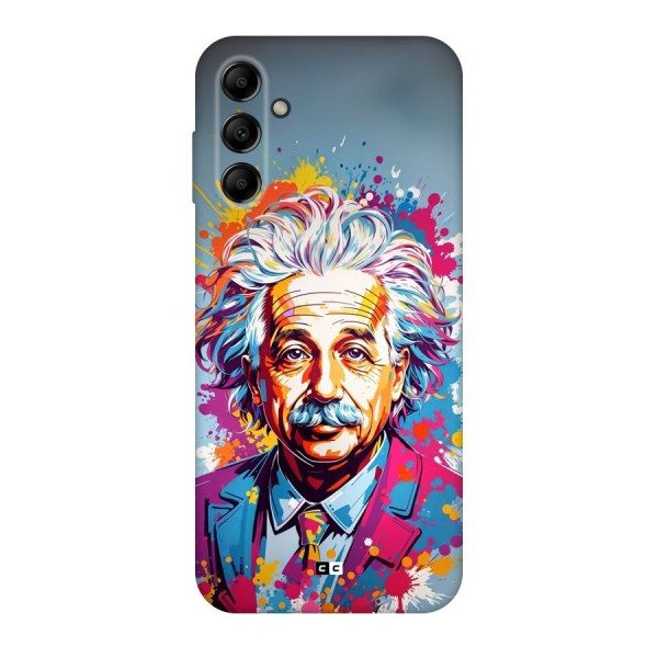 Einstein illustration Back Case for Galaxy A14 5G