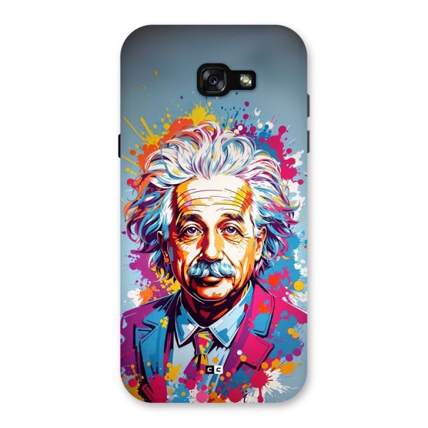 Einstein illustration Back Case for Galaxy A7 (2017)