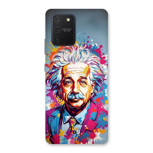 Einstein illustration Back Case for Galaxy S10 Lite