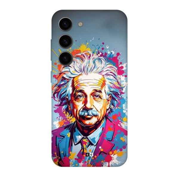 Einstein illustration Back Case for Galaxy S23