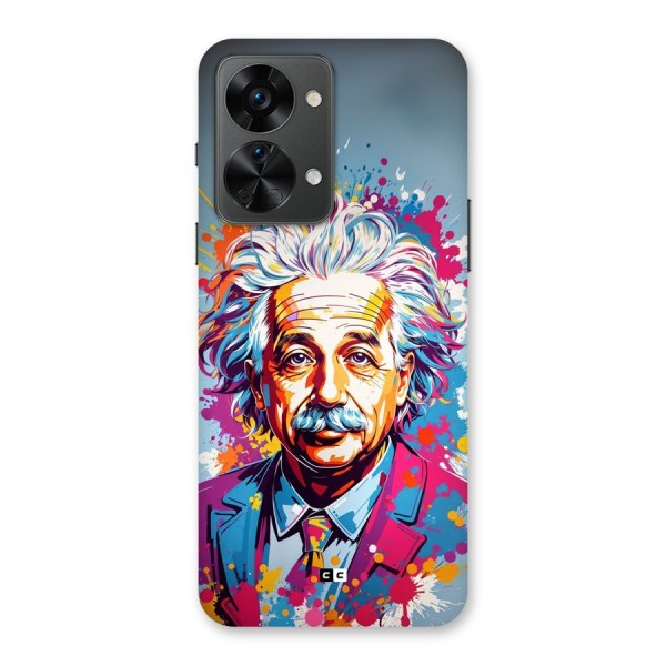 Einstein illustration Back Case for OnePlus Nord 2T