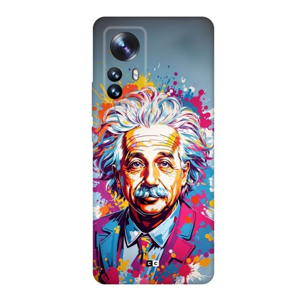 Einstein illustration Back Case for Xiaomi 12 Pro