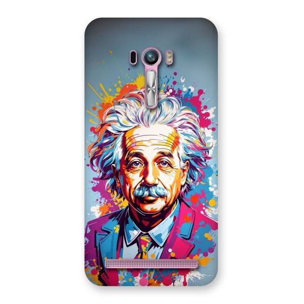 Einstein illustration Back Case for Zenfone Selfie