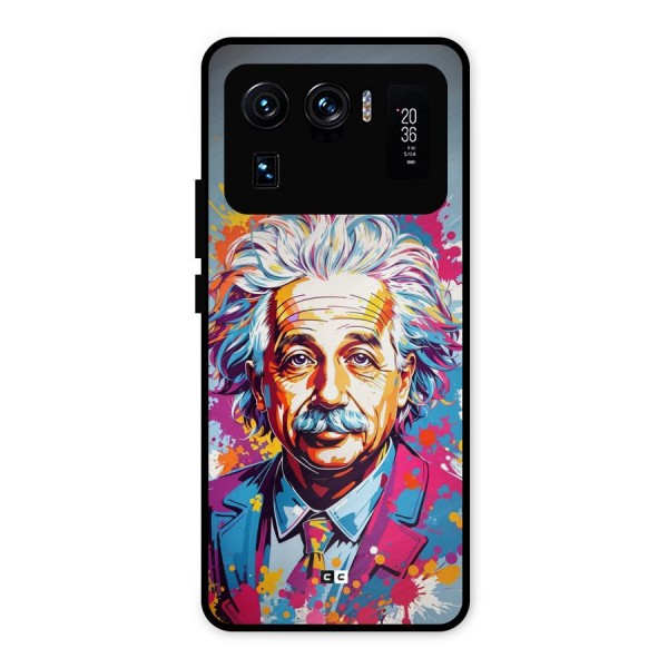 Einstein illustration Metal Back Case for Mi 11 Ultra