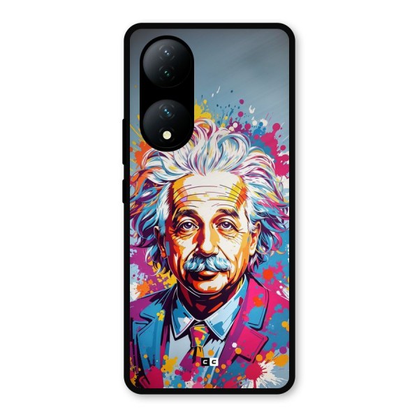 Einstein illustration Metal Back Case for Vivo Y100