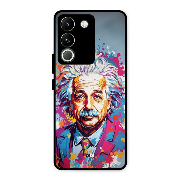 Einstein illustration Metal Back Case for Vivo Y200