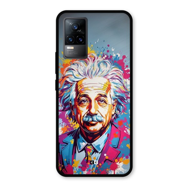 Einstein illustration Metal Back Case for Vivo Y73