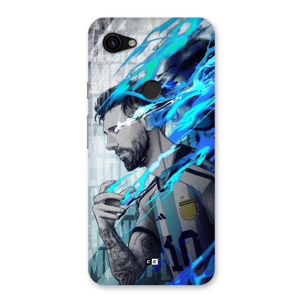 Electrifying Soccer Star Back Case for Google Pixel 3a XL