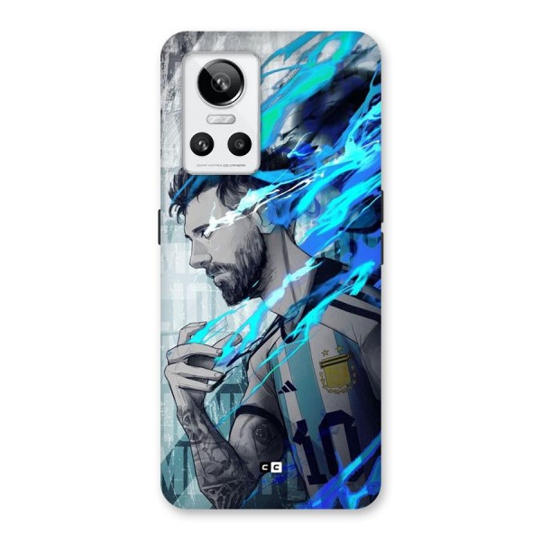 Electrifying Soccer Star Back Case for Realme GT Neo 3