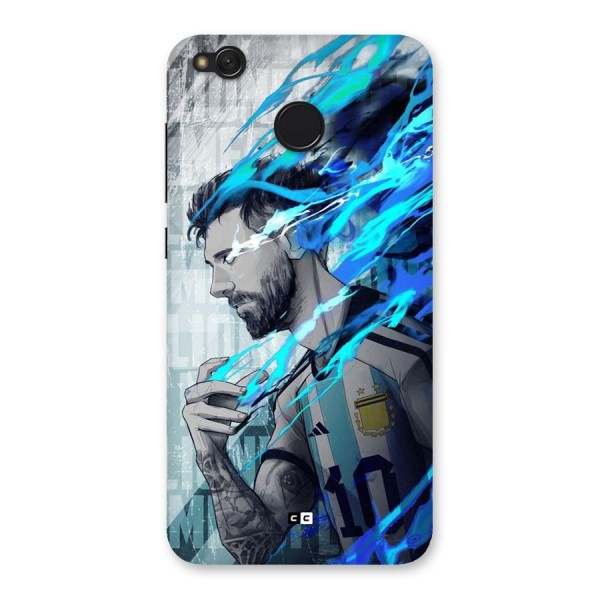 Electrifying Soccer Star Back Case for Redmi 4