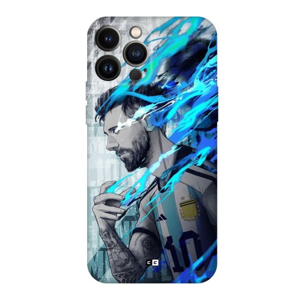 Electrifying Soccer Star Back Case for iPhone 13 Pro Max