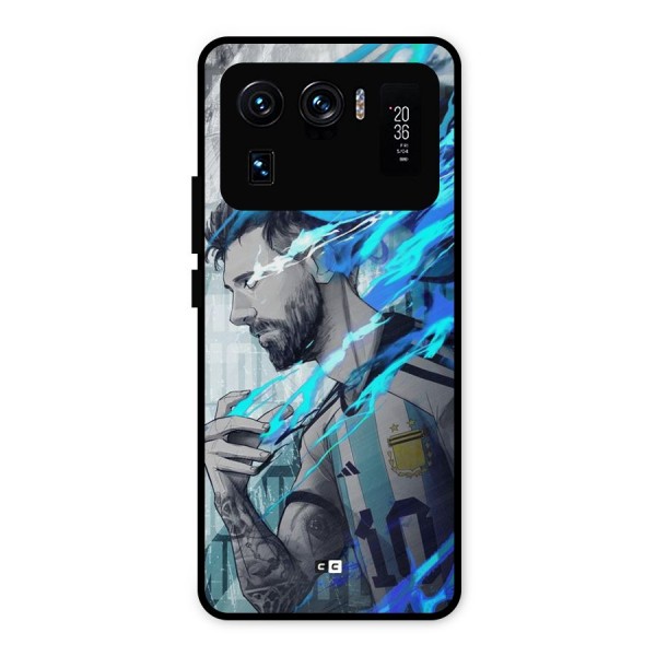 Electrifying Soccer Star Metal Back Case for Mi 11 Ultra