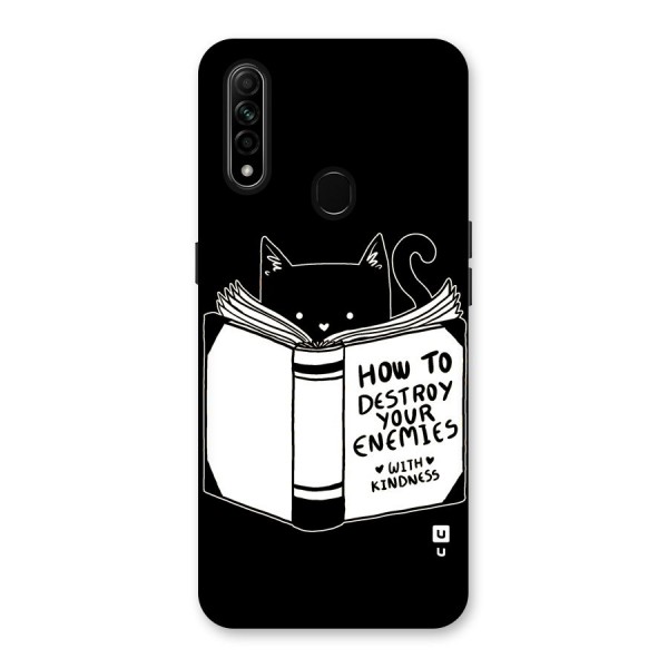 Enemies Destroyer Back Case for Oppo A31