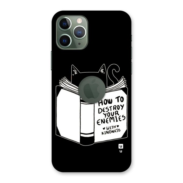 Enemies Destroyer Back Case for iPhone 11 Pro Logo Cut