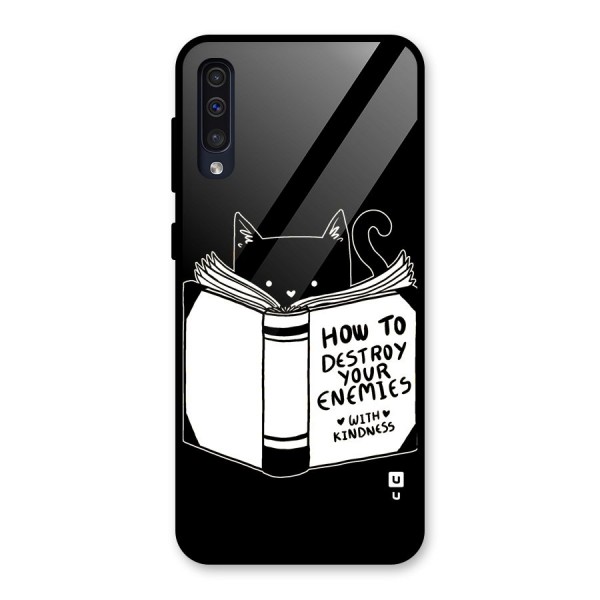 Enemies Destroyer Glass Back Case for Galaxy A50