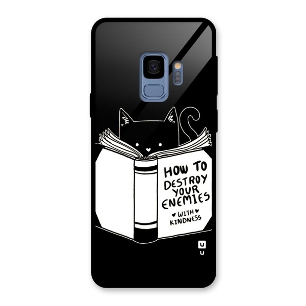 Enemies Destroyer Glass Back Case for Galaxy S9