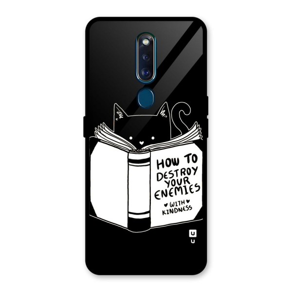 Enemies Destroyer Glass Back Case for Oppo F11 Pro