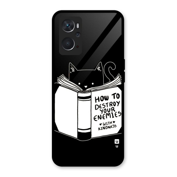 Enemies Destroyer Glass Back Case for Oppo K10 4G