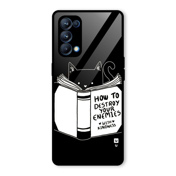 Enemies Destroyer Glass Back Case for Oppo Reno5 Pro 5G