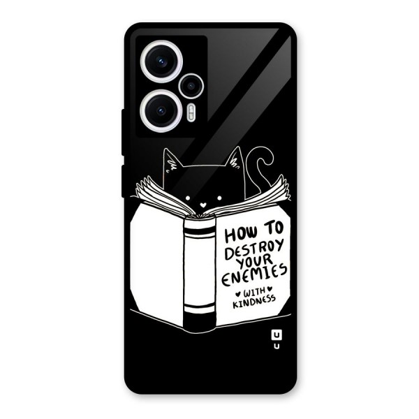 Enemies Destroyer Glass Back Case for Poco F5