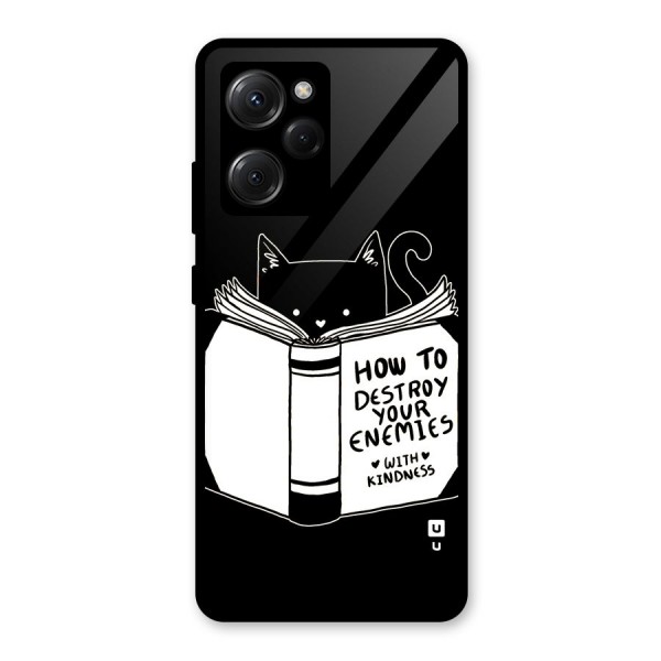 Enemies Destroyer Glass Back Case for Poco X5 Pro