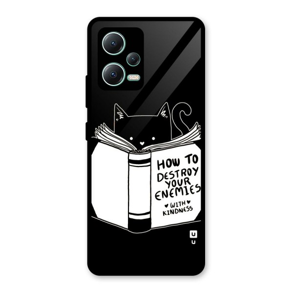 Enemies Destroyer Glass Back Case for Redmi Note 12 5G