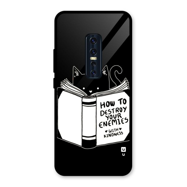 Enemies Destroyer Glass Back Case for Vivo V17 Pro