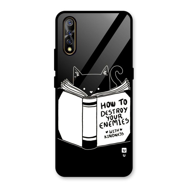 Enemies Destroyer Glass Back Case for Vivo Z1x